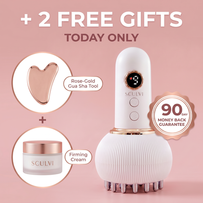 Sculvi Lymphatic Massager - Flawless skin in 90 seconds
